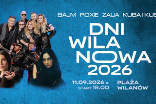 Dni Wilanowa 2026 w rytmie polskich hitów! Wielkie święto już 11 i 12 września 