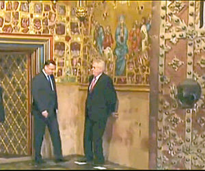 Ale kwas! Prezydent Czech pijany