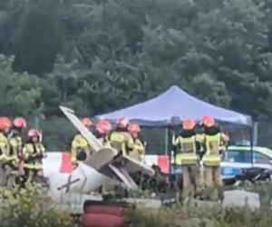 Wypadek samolotu w Warszawie! Nieoficjalnie: Są ofiary