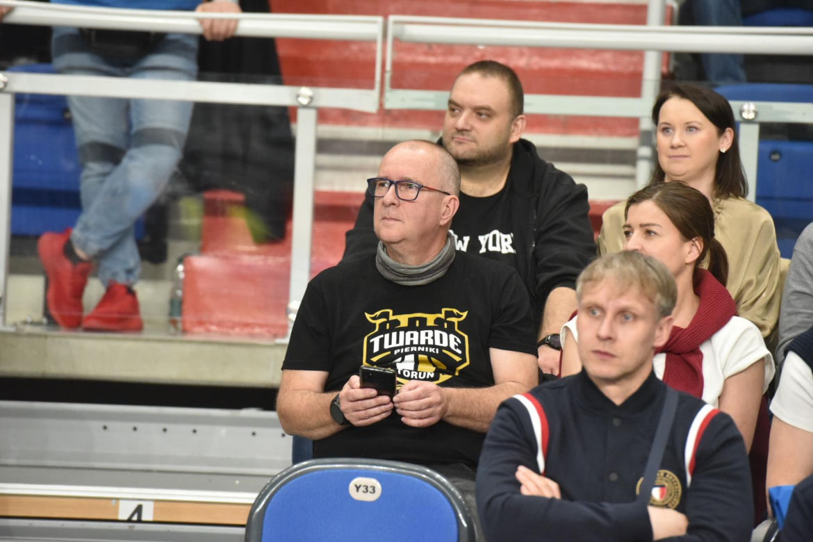 Arriva Polski Cukier Toruń - Anwil Włocławek, zdjęcia kibiców i zawodników z meczu 22. kolejki Orlen Basket Ligi
