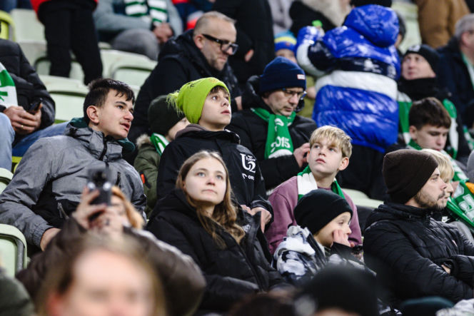 Lechia Gdańsk - Górnik Zabrze, zdjęcia kibiców i zawodników z meczu 18, kolejki PKO BP Ekstraklasy