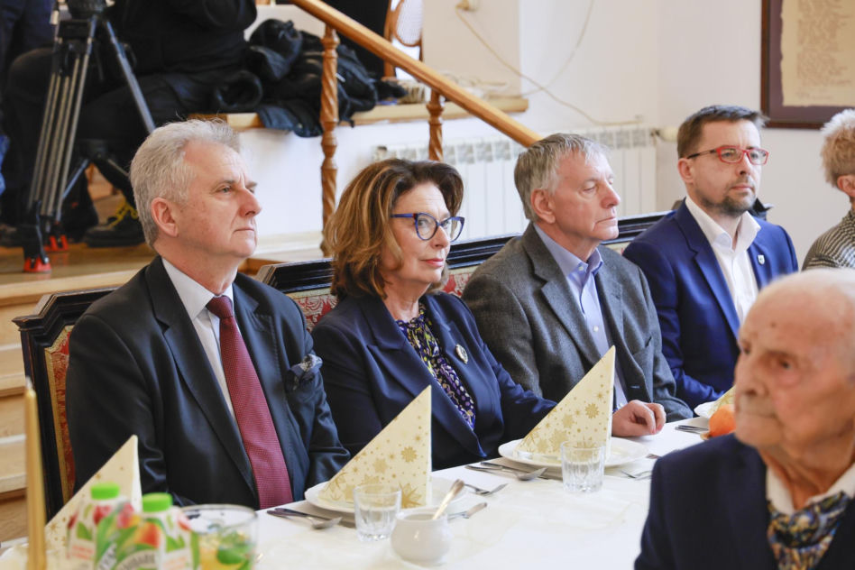 Wzruszająca wigilia w Skolimowie. Niespodziewani goście!