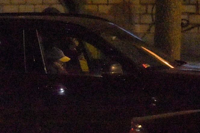 Agnieszka Kaczorowska i Marcin Rogacewicz na kolacji