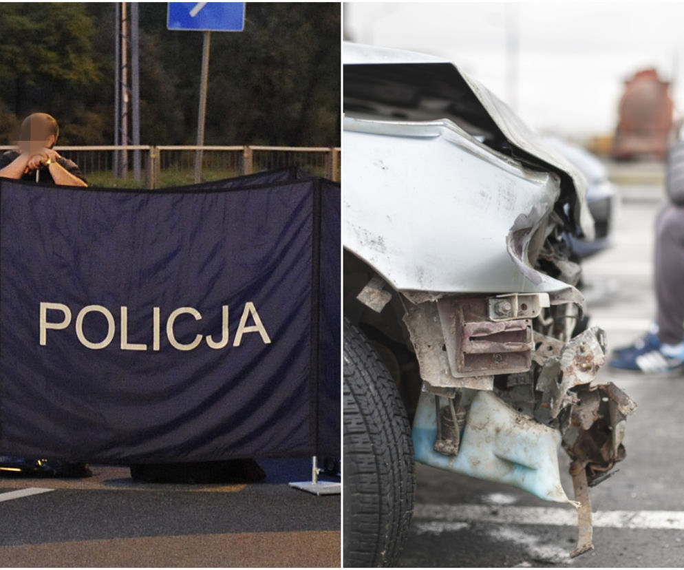 Kalisz. 18-latek z bmw zmienił sylwestra w makabrę! W wypadku zginął 55-latek, dwie osoby ranne