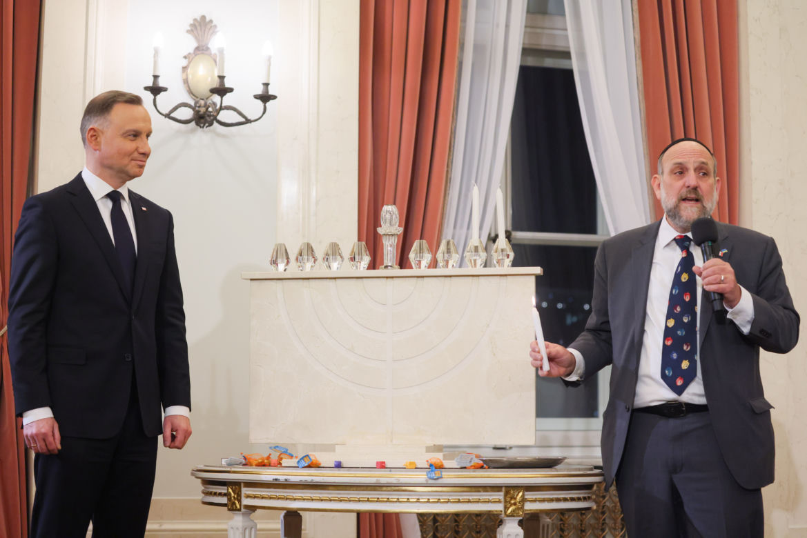 Chanuka w Pałacu Prezydenckim