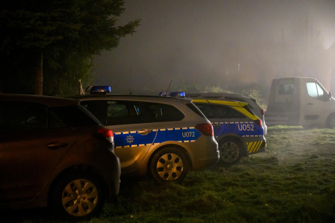 Miejsce tragedii w Puszczykowie