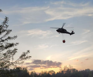 Ogromny pożar pod Grójcem! Spłonęło 80 hektarów lasu