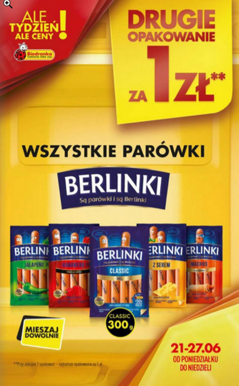 Nowe promocje w Biedronce od 21.06.