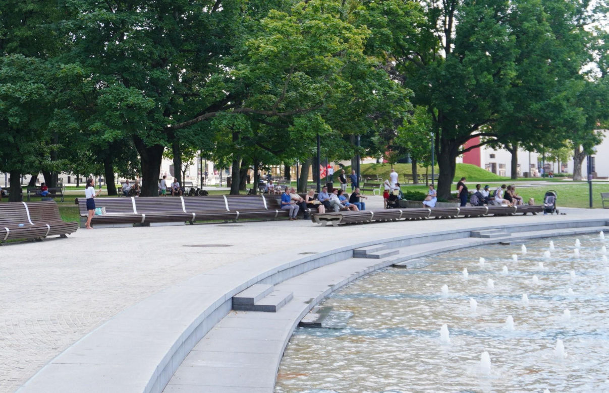 Upał w centrum Lublina