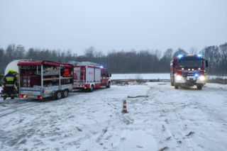 Kolejny pożar w zakładzie recyklingu w Przysiece Polskiej niedaleko Kościana