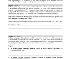 ARKUSZE CKE - Matura chemia - poziom podstawowy i rozszerzony 2019