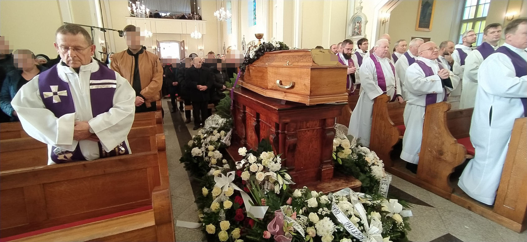Rodzina pożegnała księdza