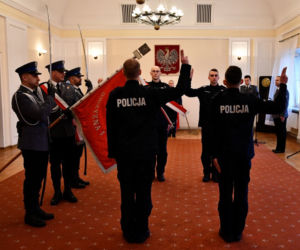 Nowi policjanci w Białymstoku 2020