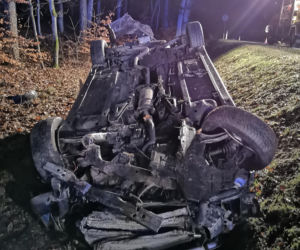 Wypadek na drodze krajowej nr 20