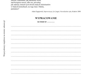 Matura poprawkowa język polski 2015 sierpień (poziom podstawowy)