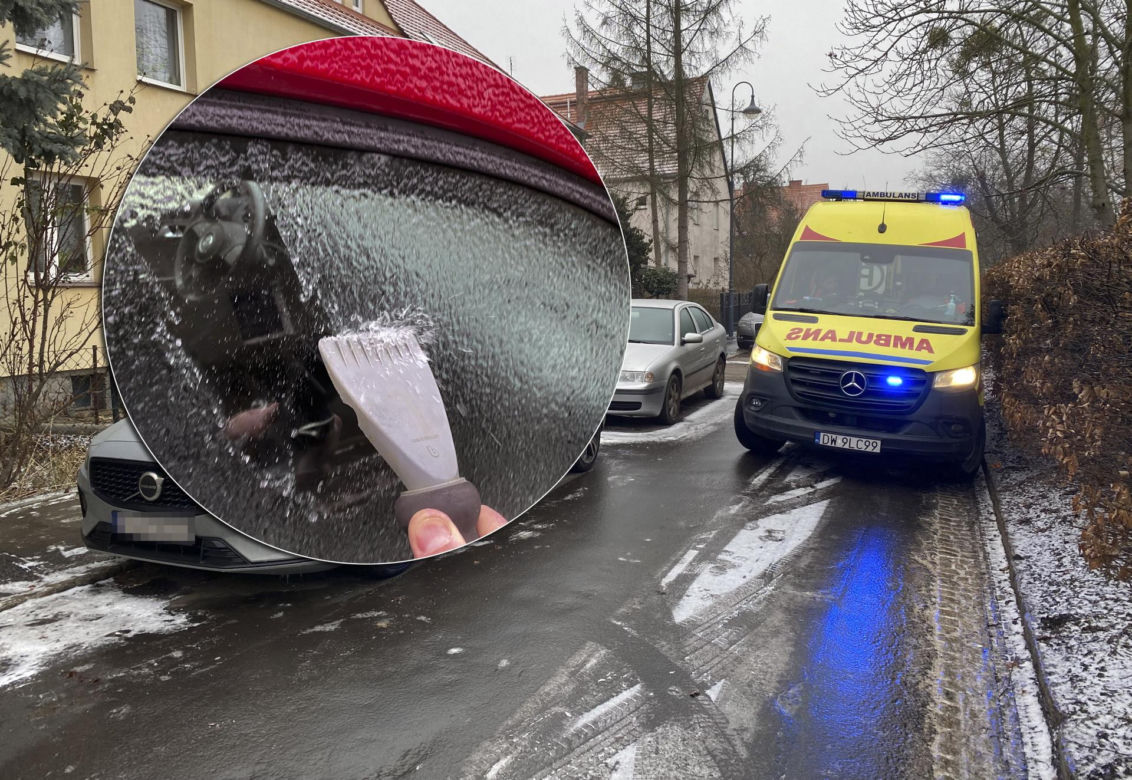 Gołoledź i utrudnienia na Dolnym Śląsku