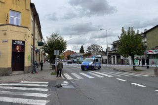 Strzelanina w centrum Nowego Sącza