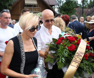 Kora nie przyjechała na pogrzeb męża
