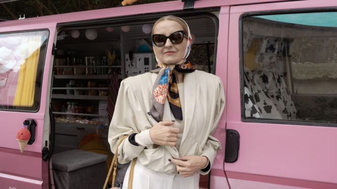 Izabela Kuna, Vanessa Aleksander i Michał Żebrowski w "Zemście" Netflixa