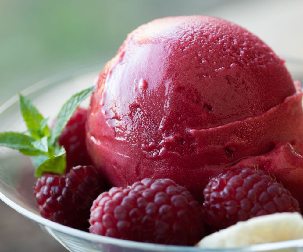 Sorbet malinowy