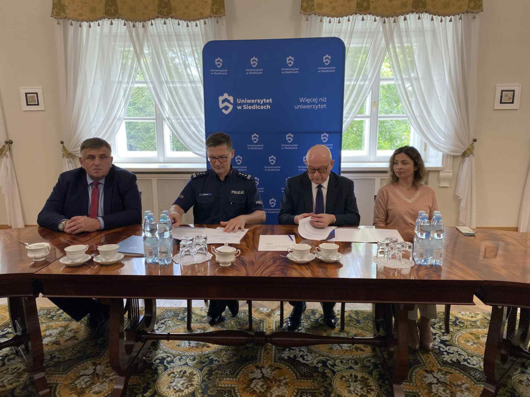 Policja zacieśnia współpracę z Uniwersytetem w Siedlcach