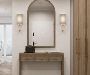 Kaszmirowe mieszkanie w gdańsku - projekt Renata Michałowicz