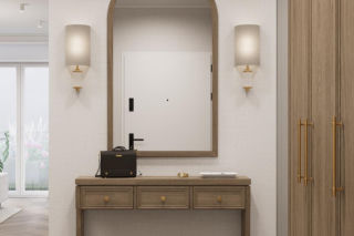 Kaszmirowe mieszkanie w gdańsku - projekt Renata Michałowicz