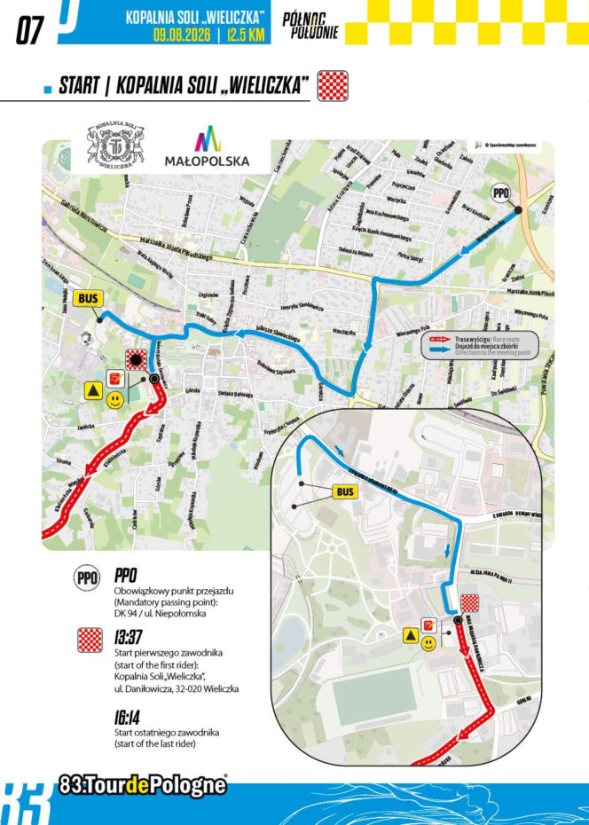 ETAP 7. Tour de Pologne: Kopalnia Soli „Wieliczka” – Jazda indywidualna na czas