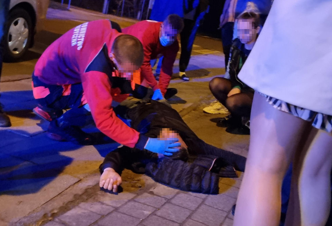 Potrącił go były mąż ukochanej
