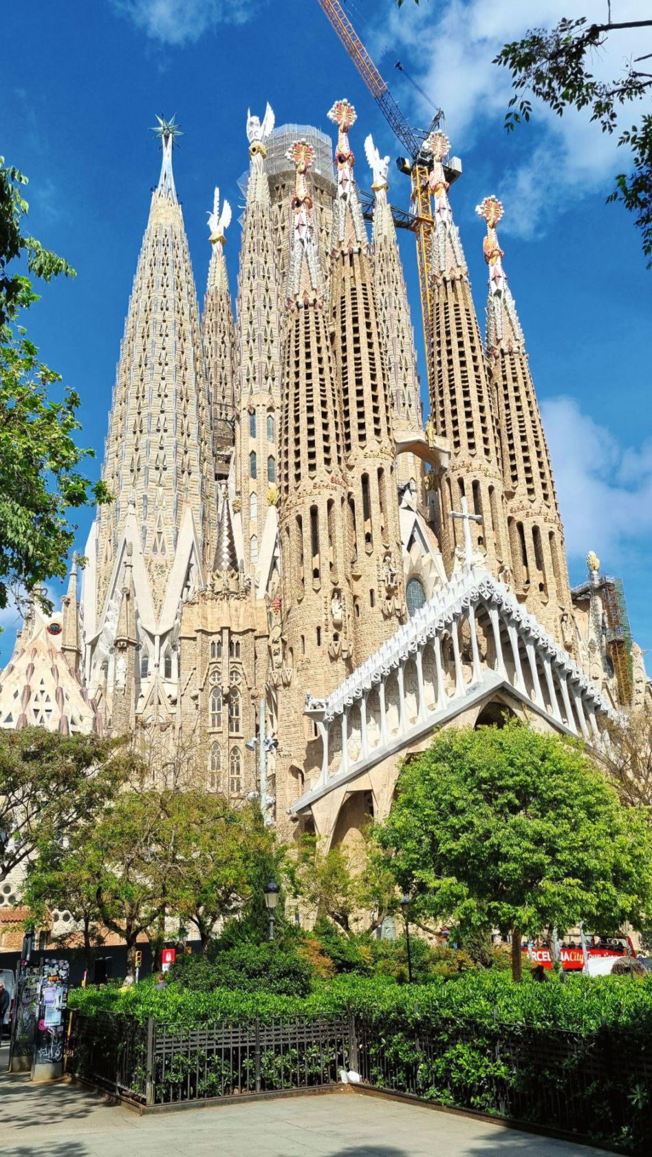 Sagrada Familia w Barcelonie