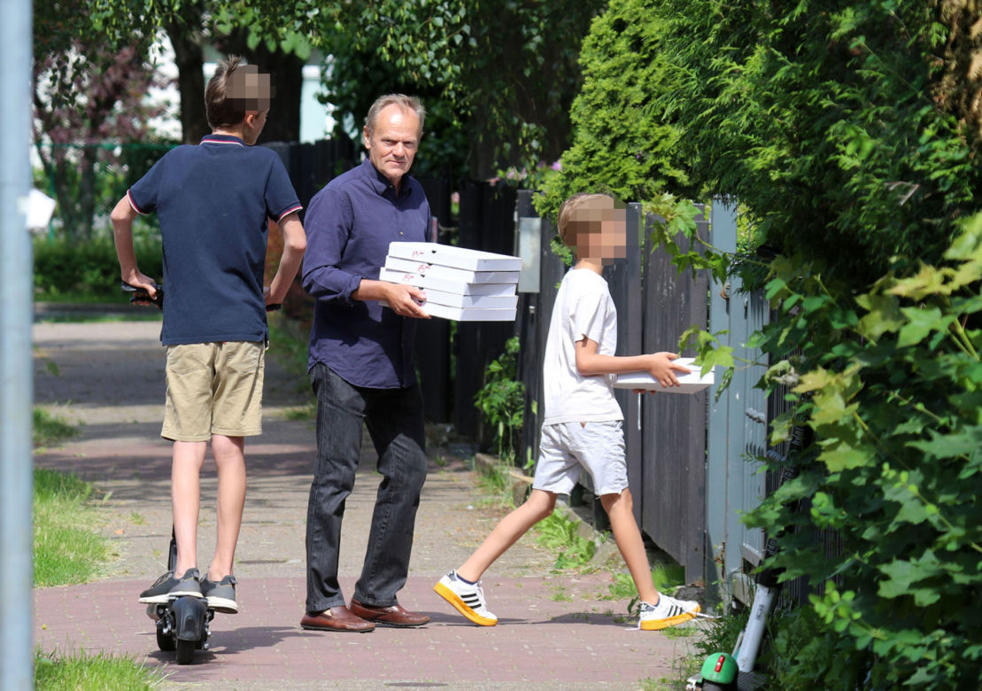 Dziadek Donald Tusk to dziadek na medal 