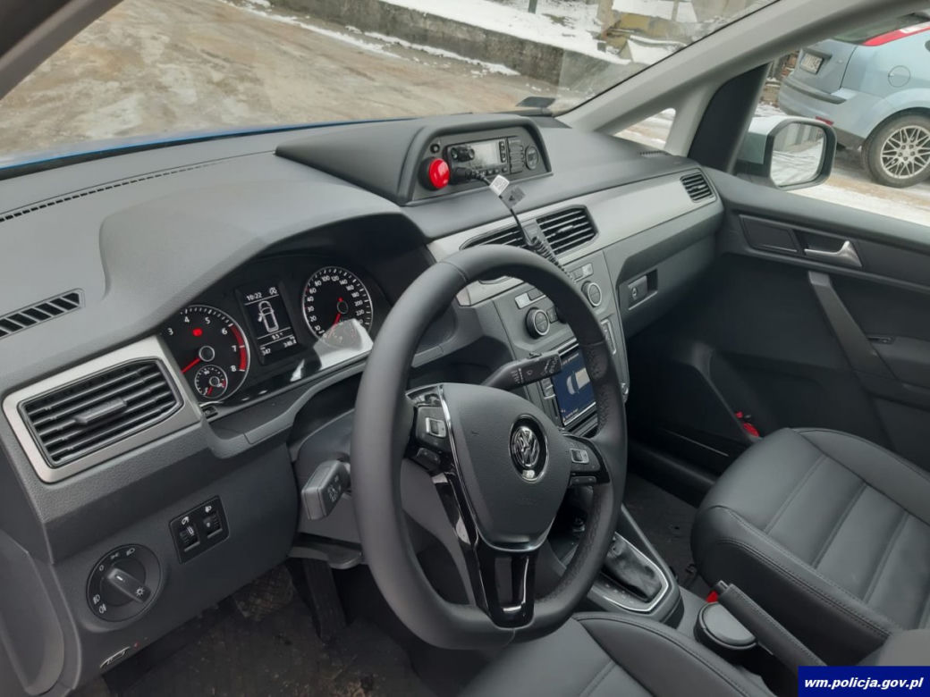 Radiowóz Volkswagen Caddy