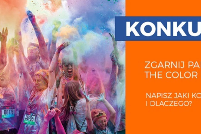 Regulamin Konkursu ESKA TV - Zgarnij podwójny pakiet na The Color Run w Warszawie!