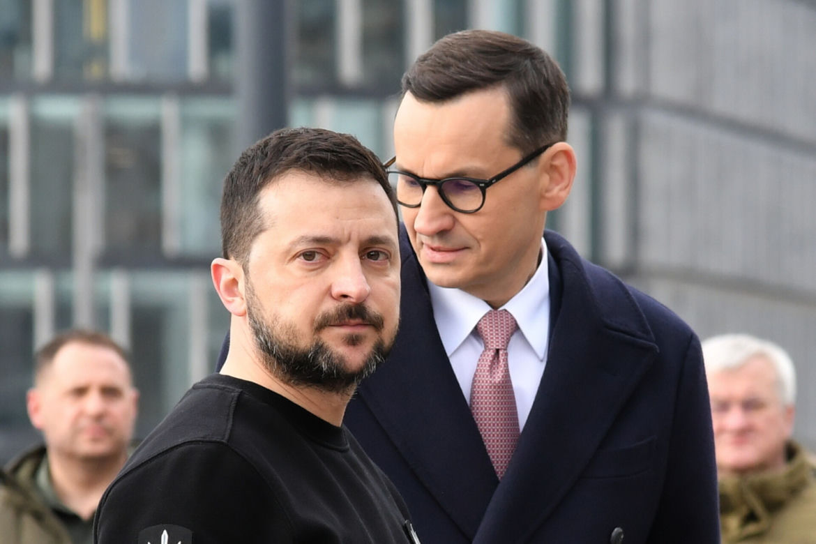 Wołodymyr Zełenski złożył kwiaty pod Grobem Nieznanego Żołnierza