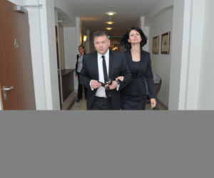 Krzysztof Rutkowski i Maja Plich