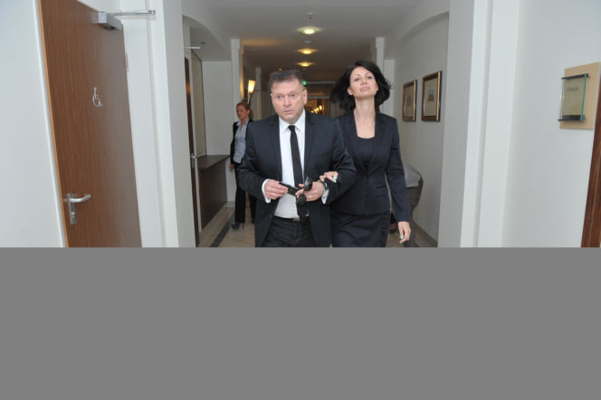 Krzysztof Rutkowski i Maja Plich