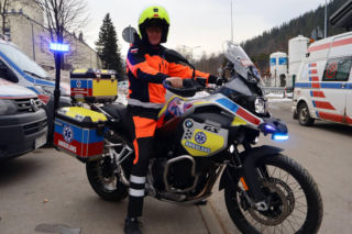 Zakopane z pierwszym motoambulansem w Małopolsce. Szybciej do poszkodowanych w górach i korkach