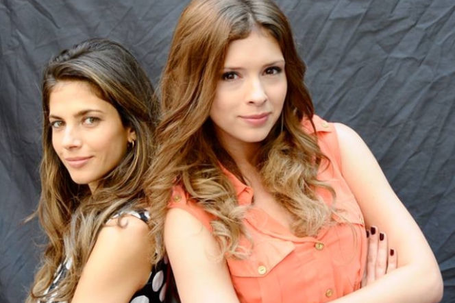 Hotel 52. Maria (Weronika Rosati), Sara (Klaudia Halejcio)