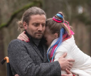 Na Wspólnej po wakacjach 2020. Daria (Patrycja Topajew), Adam (Marcin Rogacewicz)