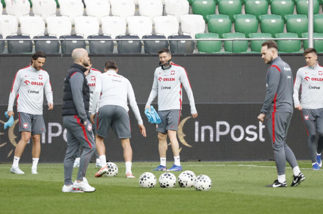 Trening reprezentacji Polski w Warszawie