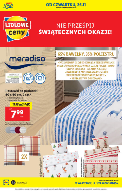 Gigantyczne promocje w warszawskim Lidlu