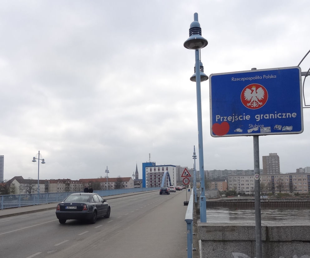 Słubice. Gigantyczne utrudnienia w rejonie mostu granicznego