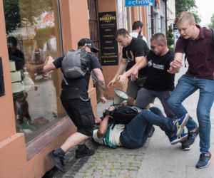 Wszechpolacy skopali działacza KOD