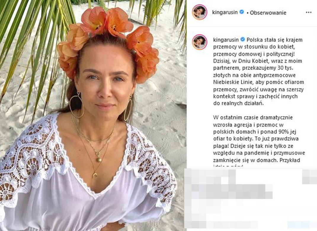 Kinga Rusin kończy 50 lat