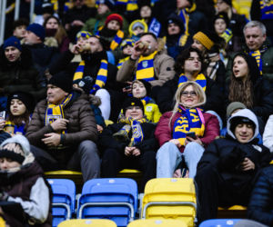 Arka Gdynia - Raków Częstochowa, zdjęcia kibiców i piłkarzy z meczu 17. kolejki PKO BP Ekstraklasy