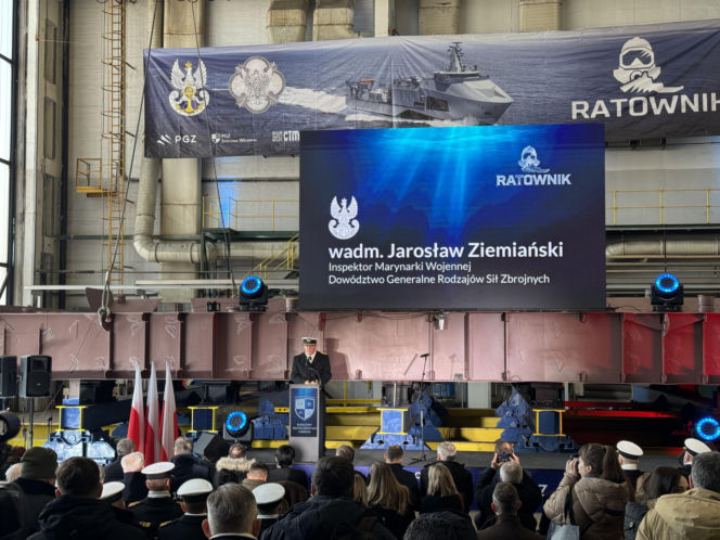Budowa Ratownika ruszyła na dobre. Nowoczesny okręt wzmocni Marynarkę Wojenną