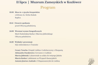 Muzeum Zamoyskich zaprasza na Kozłowieckie Spotkania z Kulturą Krajów Języka Hiszpańskiego [AUDIO]