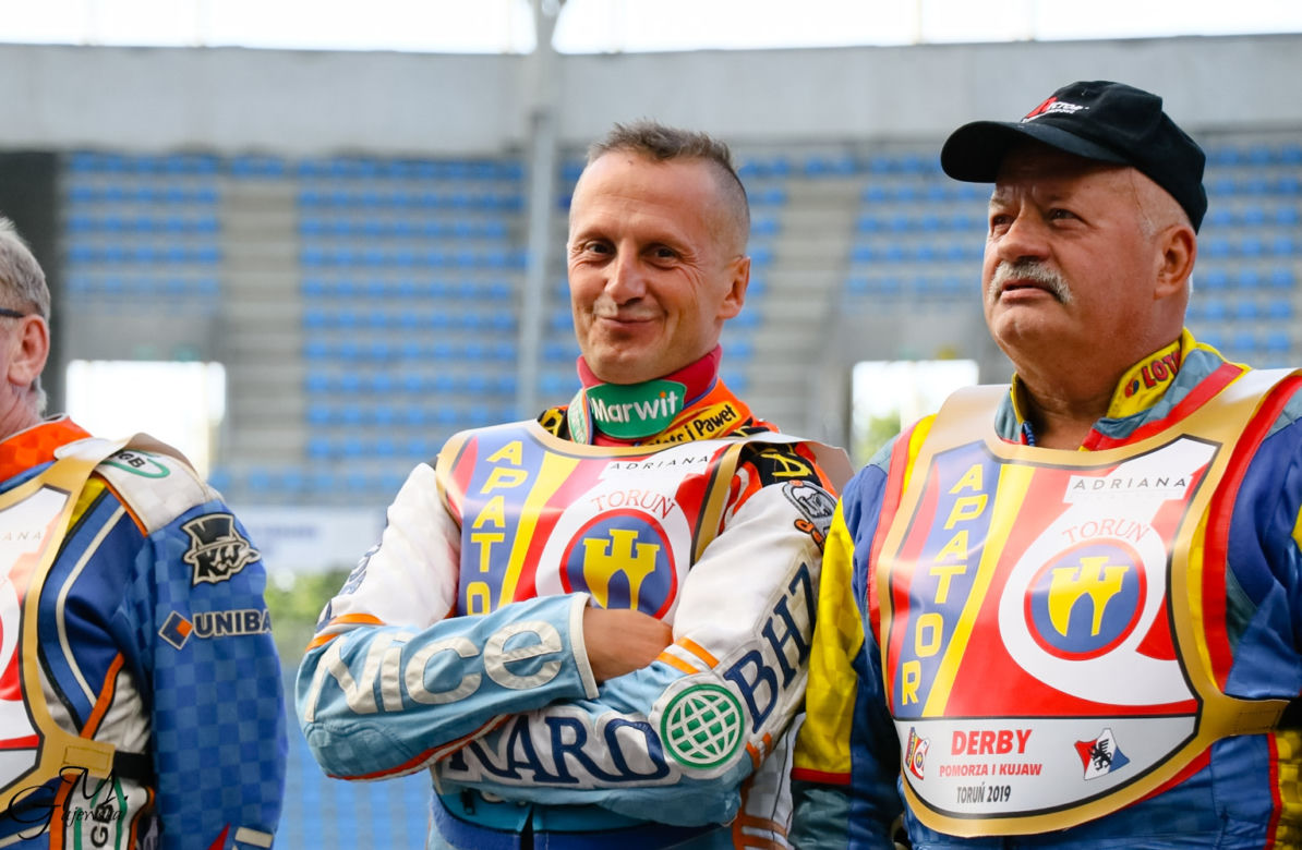 Weterani Apatora Toruń i Polonii Bydgoszcz znów ścigali się na torze. Za nami Derby Pomorza i Kujaw 2019