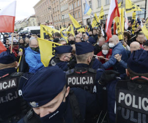 Protest przedsiębiorców w Warszawie