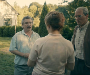 Stulecie Winnych 4, odc. 52. Ania (Urszula Grabowska), Michał (Stefan Pawłowski), Jerzyk (Andrzej Andrzejewski)